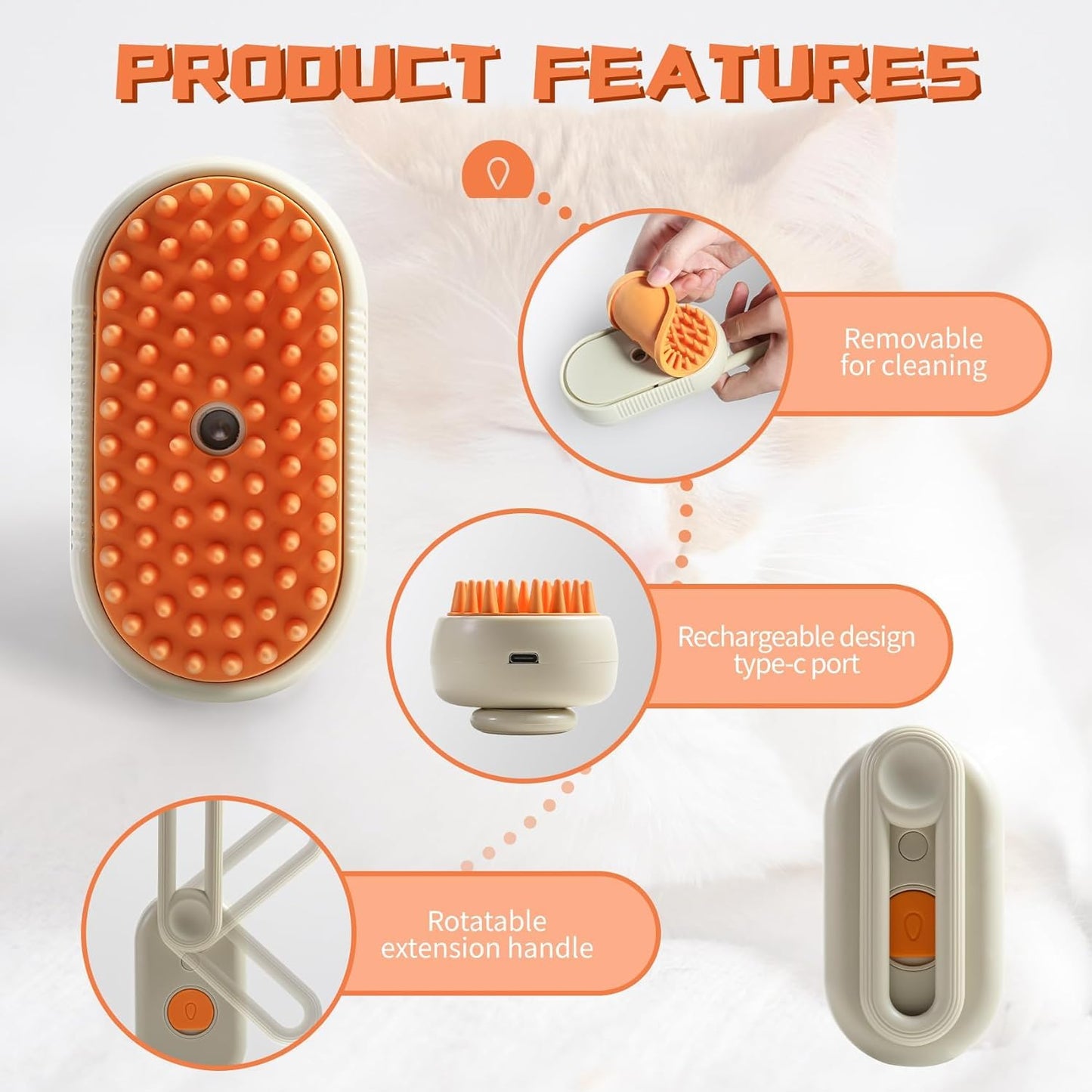 Pet Hair Remover Brush