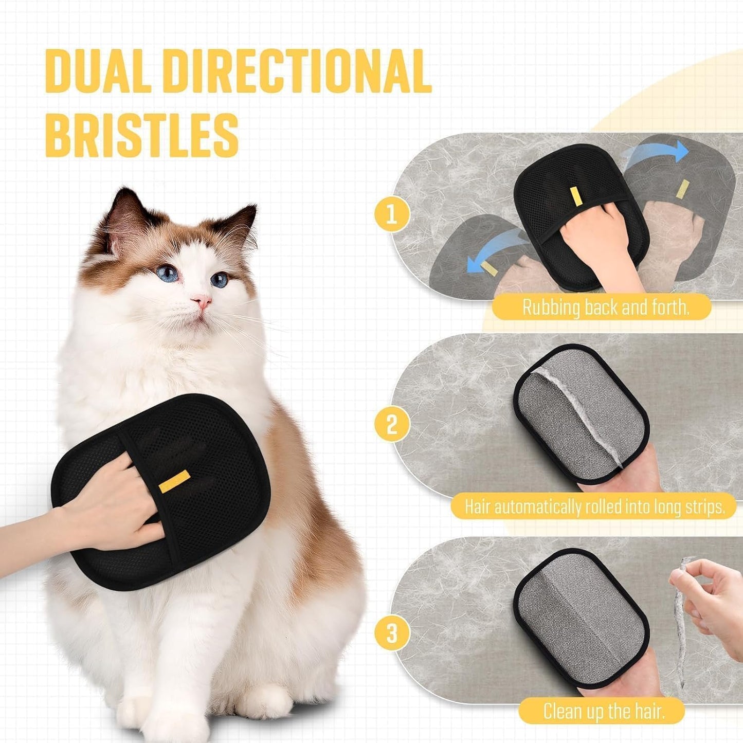Pet Grooming Glove
