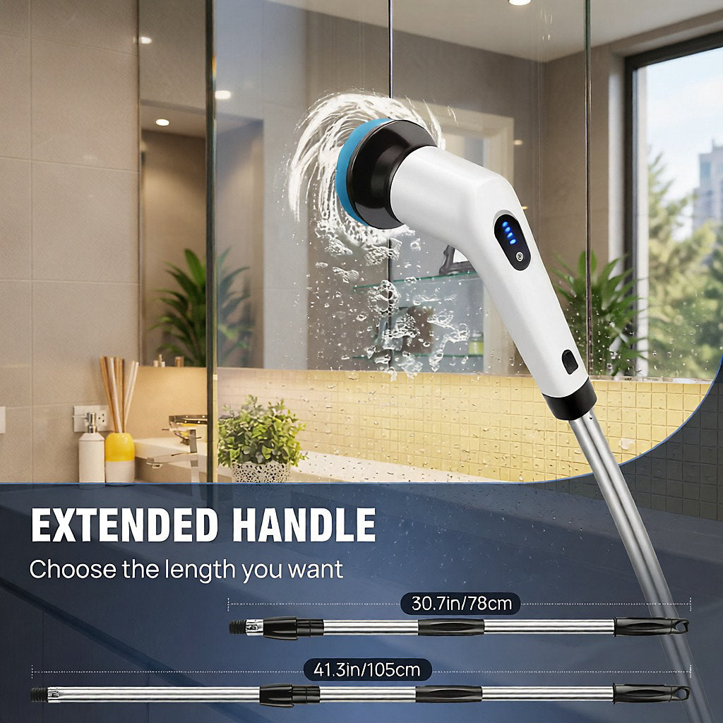 Electric Bathroom Brush Cleaner